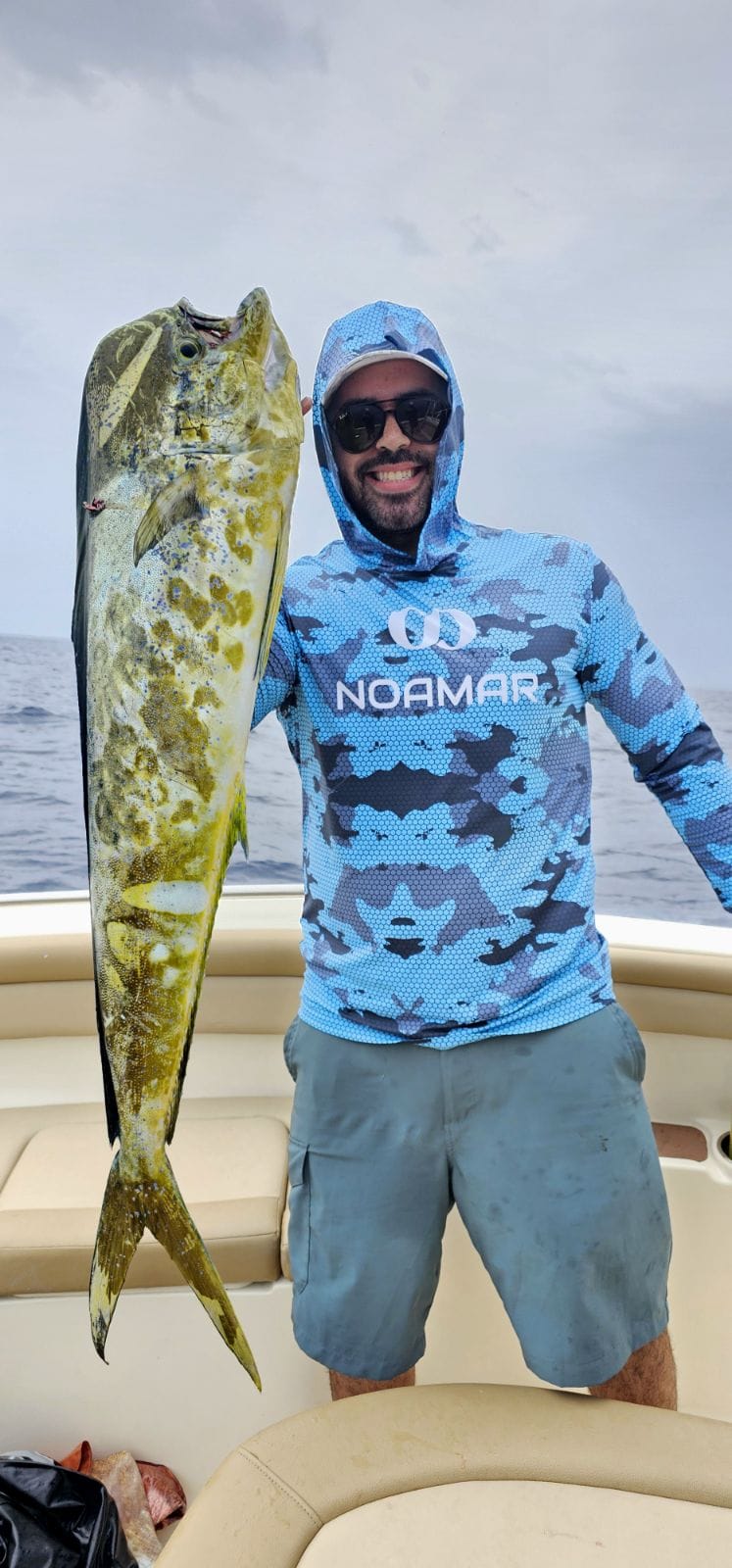 NOAMAR UPF Hoodie- Blue Camo