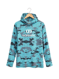 BLUE CAMO UPF HOODIE