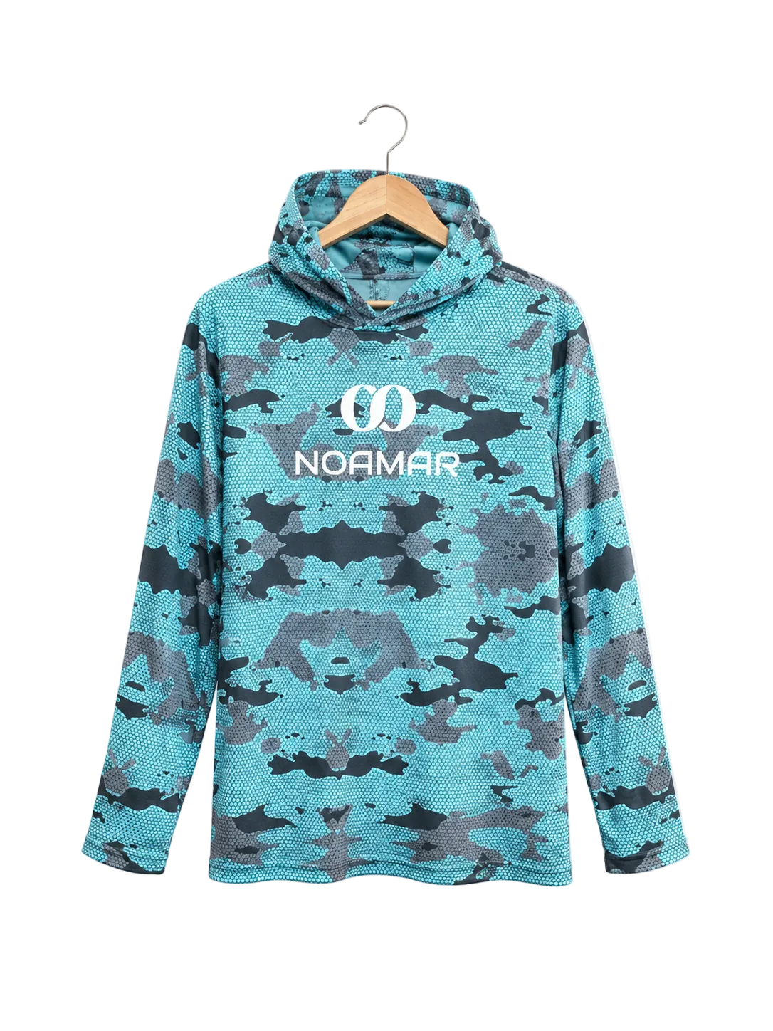 BLUE CAMO UPF HOODIE