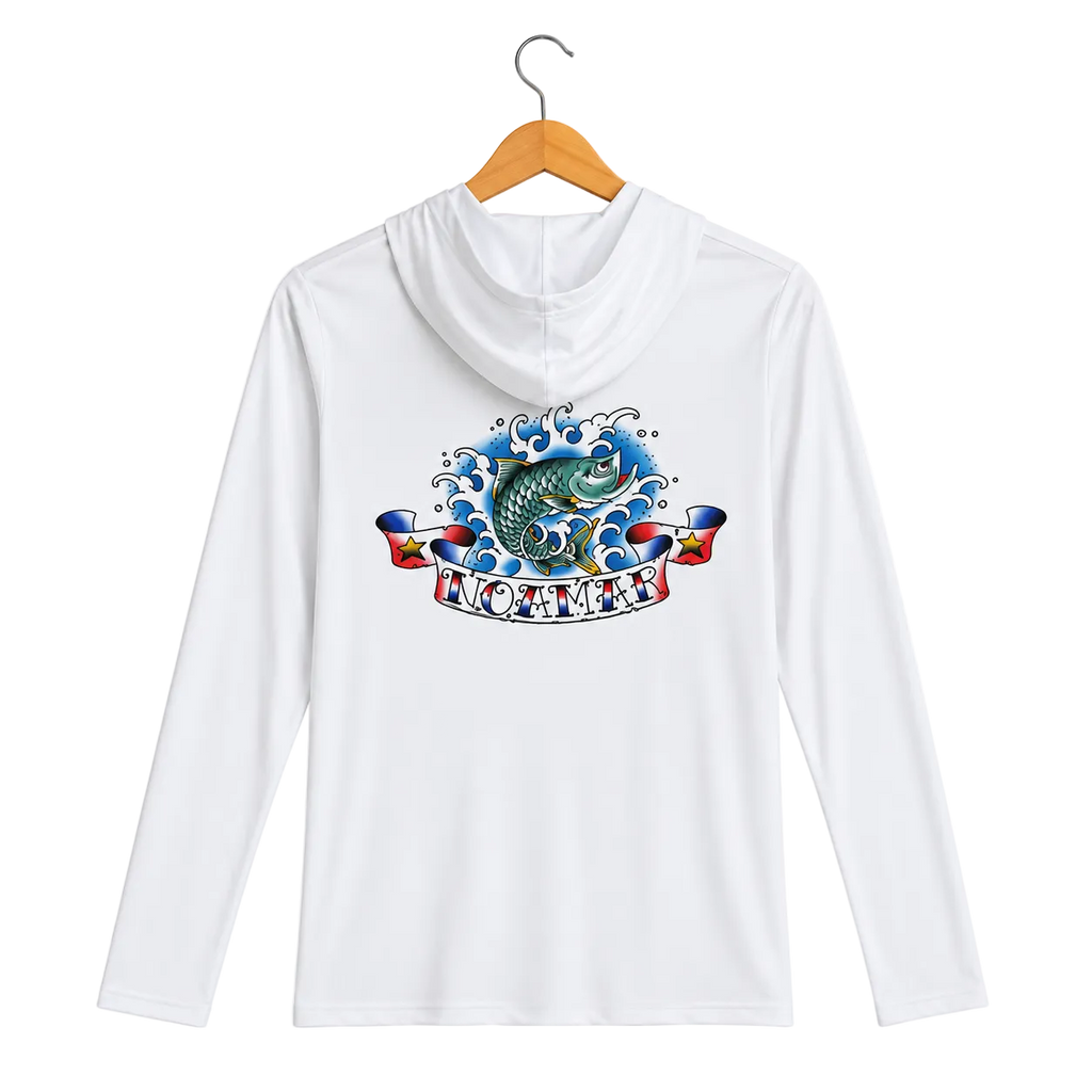 OLD SCHOOL TARPON ARTIST SERIES UPF HOODIE