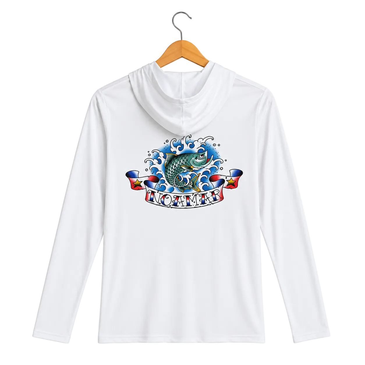 OLD SCHOOL TARPON ARTIST SERIES UPF HOODIE