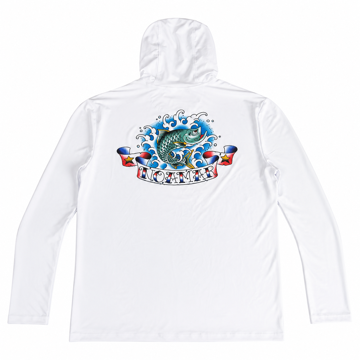 NOAMAR Old School Tarpon – Limited Artist Series UPF Hoodie