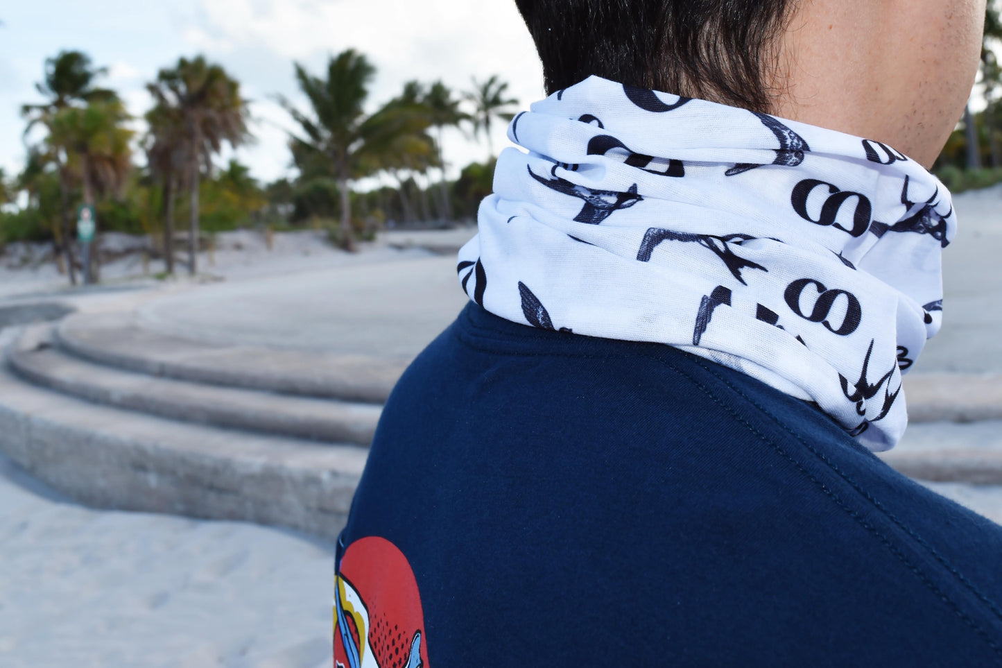 Swallow x Logo Neck Gaiter