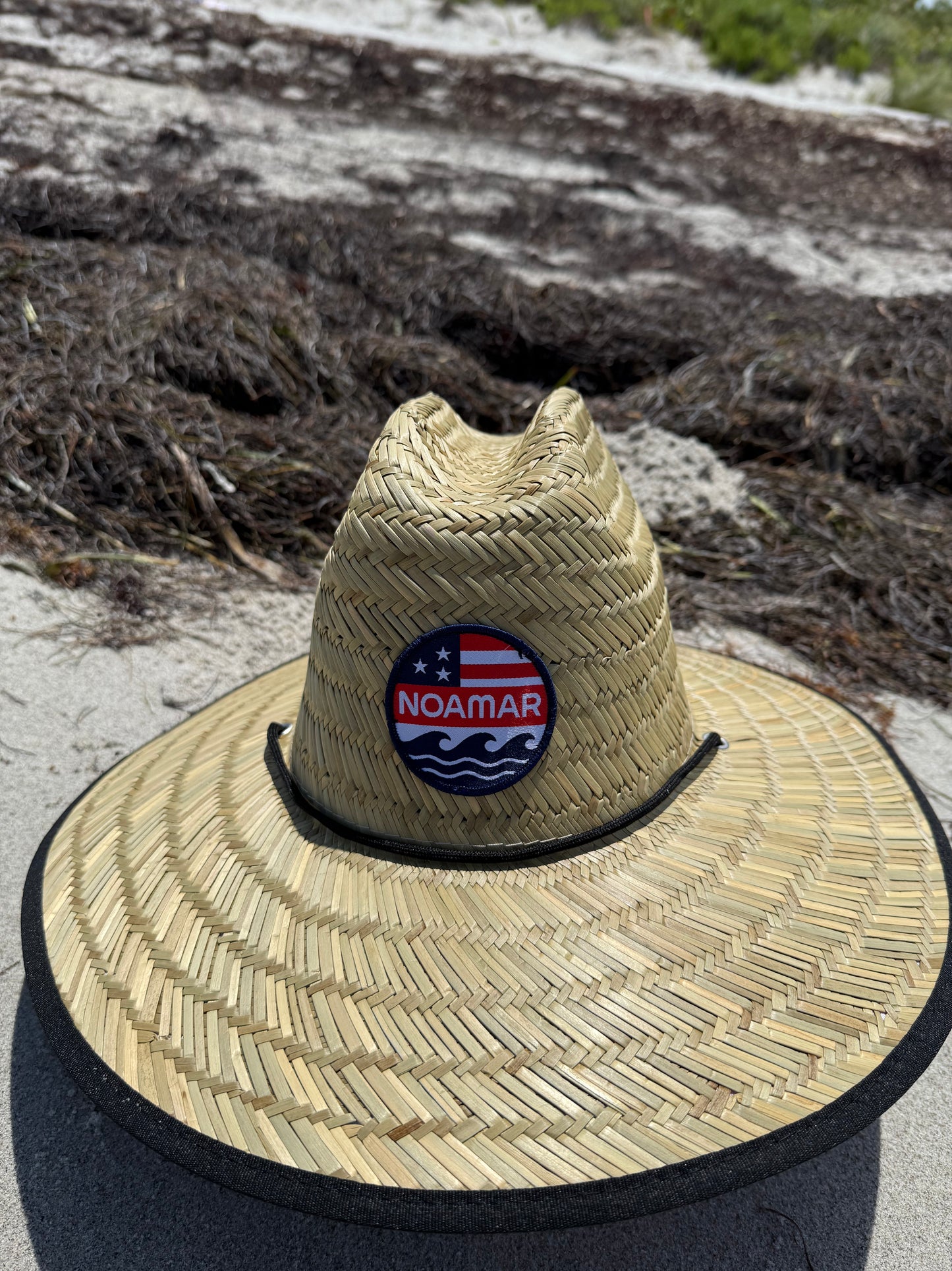 NOAMAR Stars & Stripes Straw Hat