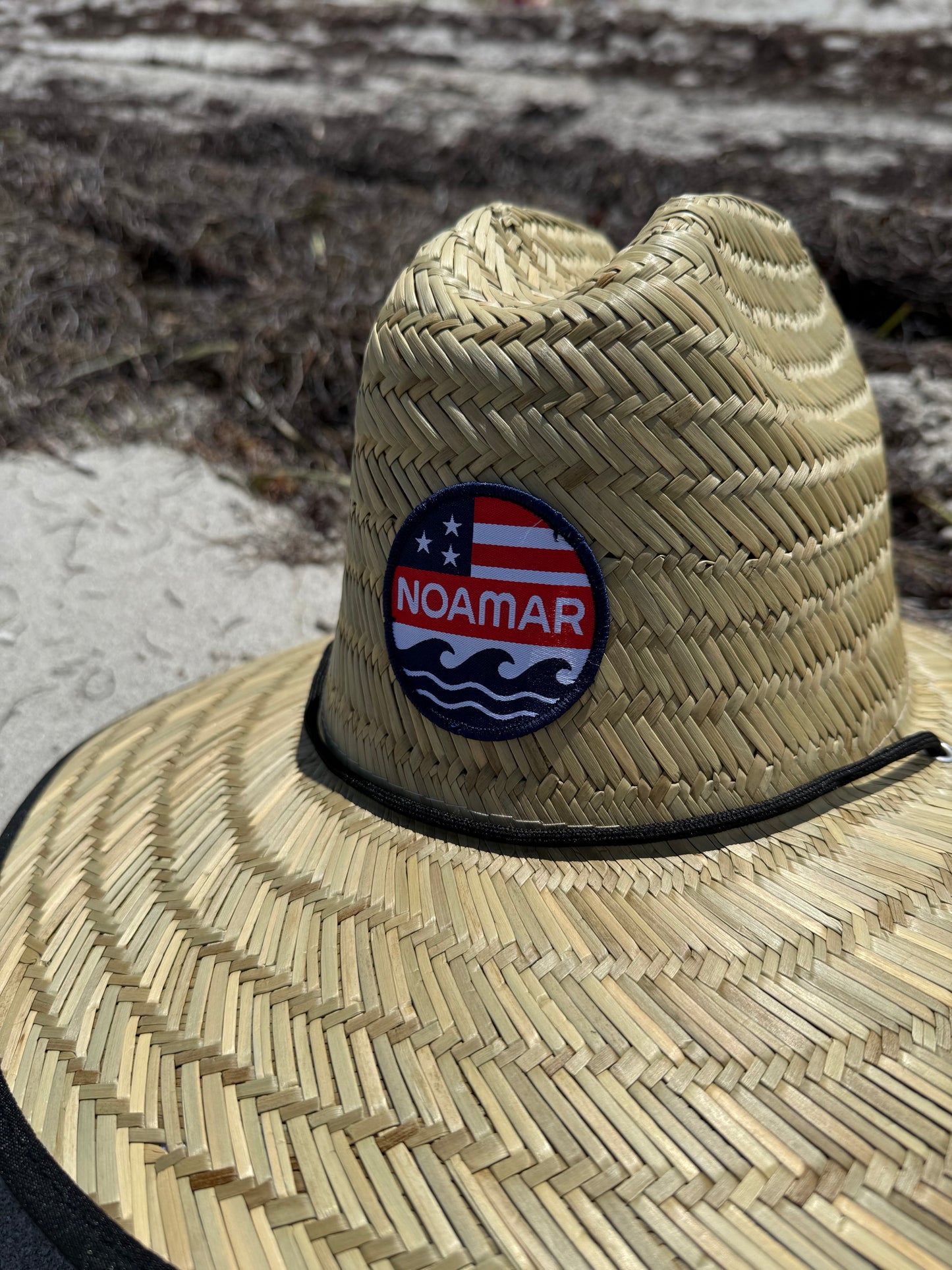 NOAMAR Stars & Stripes Straw Hat